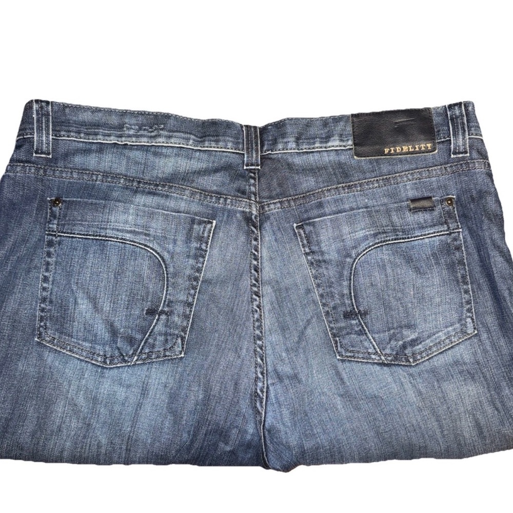 Fidelity Denim Jeans Dark Wash 50-11/40 Preppy - Picture 6 of 6
